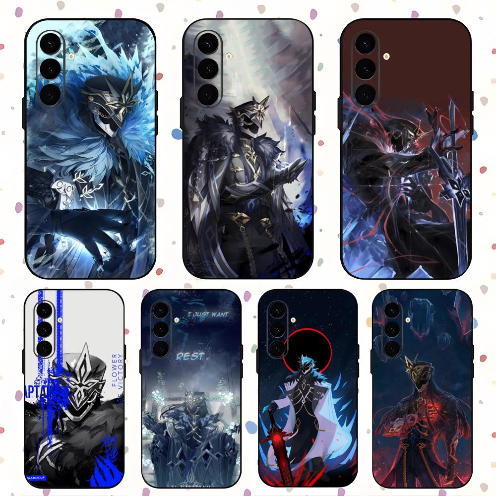 Samsung Galaxy S25 - キャピタノ原神インパクトクール電話ケースサムスンギャラクシー S25 S24 S23 S22 S21