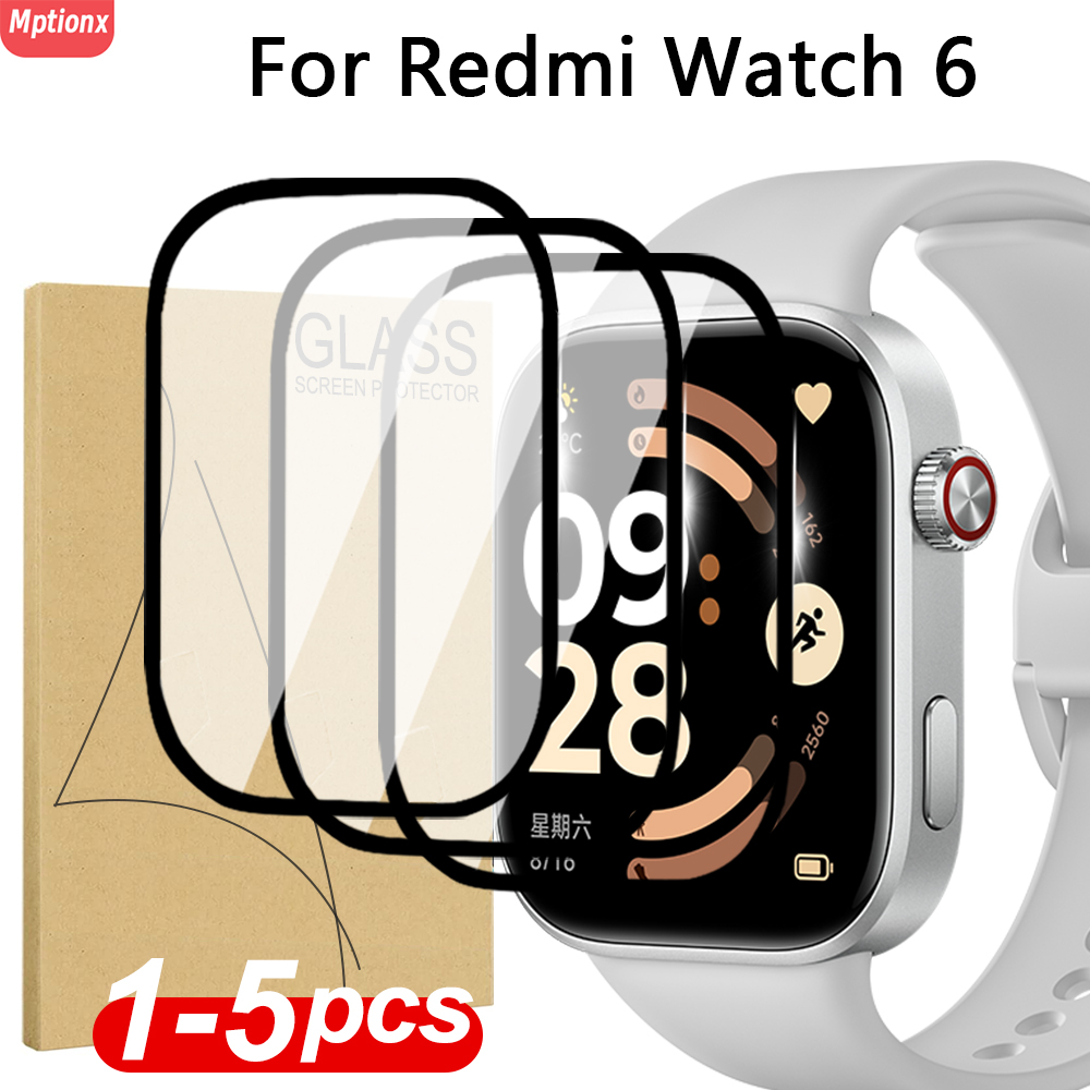 Watch Face Protector - スクリーンプロテクター Xiaomi Redmi Watch 6 用湾曲