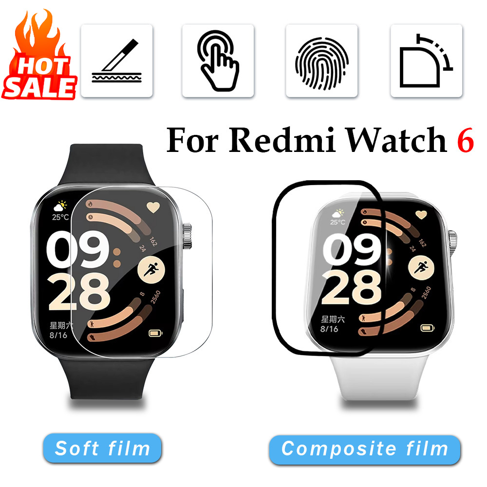 Smartwatch Case - 1-5 個のソフトフィルム Xiaomi Redmi Watch 6