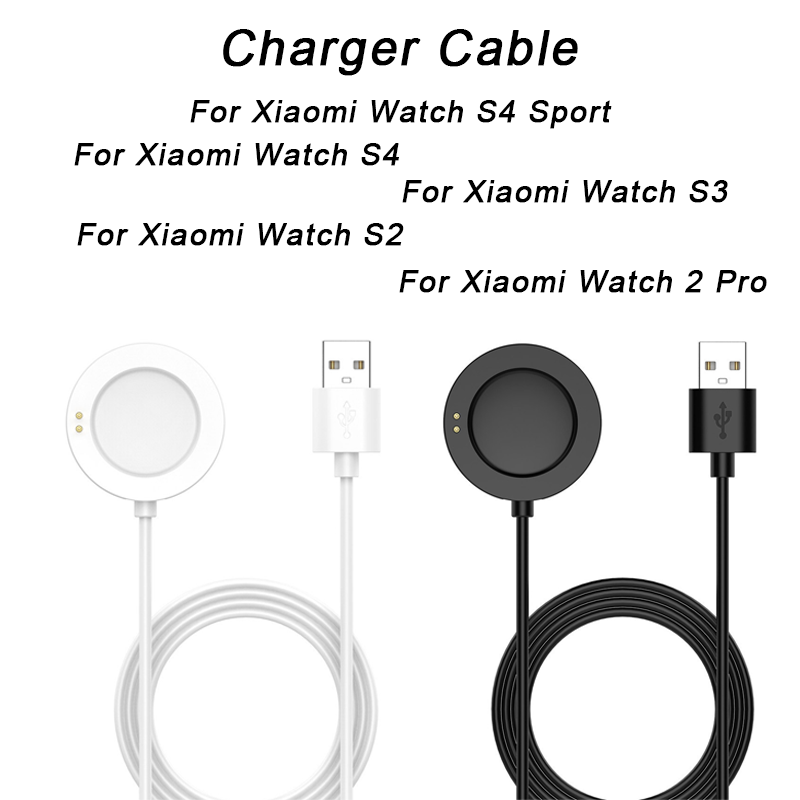 Xiaomi Smartwatch S3 Accessories - 磁気充電器 100cm USB ケーブル Xiaomi Watch
