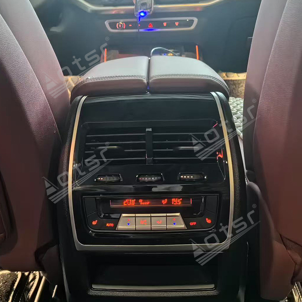 Smart Accessories - BMW X5/X6/X7 2019-2024 リアエアコンコントロールパネルディスプレイスマートモジュールカーアクセサリー新アップグレード