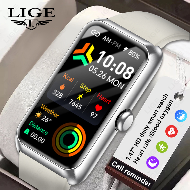 Smartwatch Custom - 新しいスポーツバンド フィットネストラッカー 通話リマインダー スマートブレスレット 心拍数 睡眠健康モニター