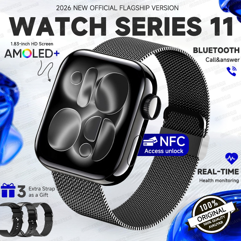 Smartwatch Nexus - 2026年新作 iOS対応 Watch Series 11 スマートウォッチ