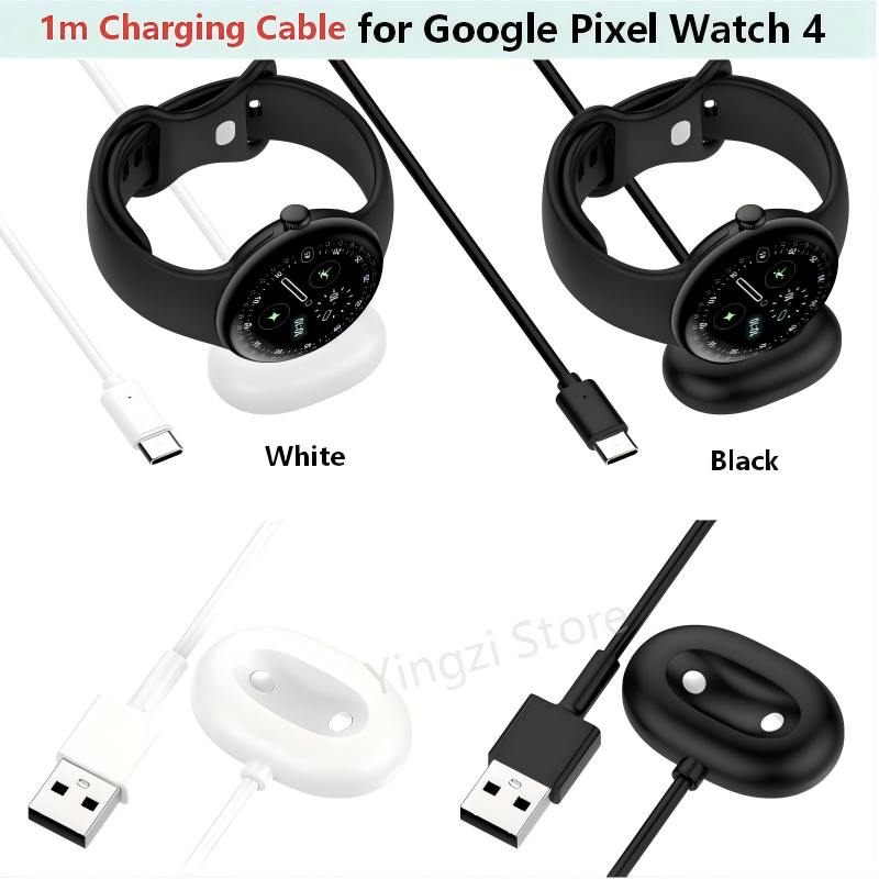 Smartwatch Nexus - USB 充電ケーブル電源充電ワイヤー Google Pixel Watch4 45mm