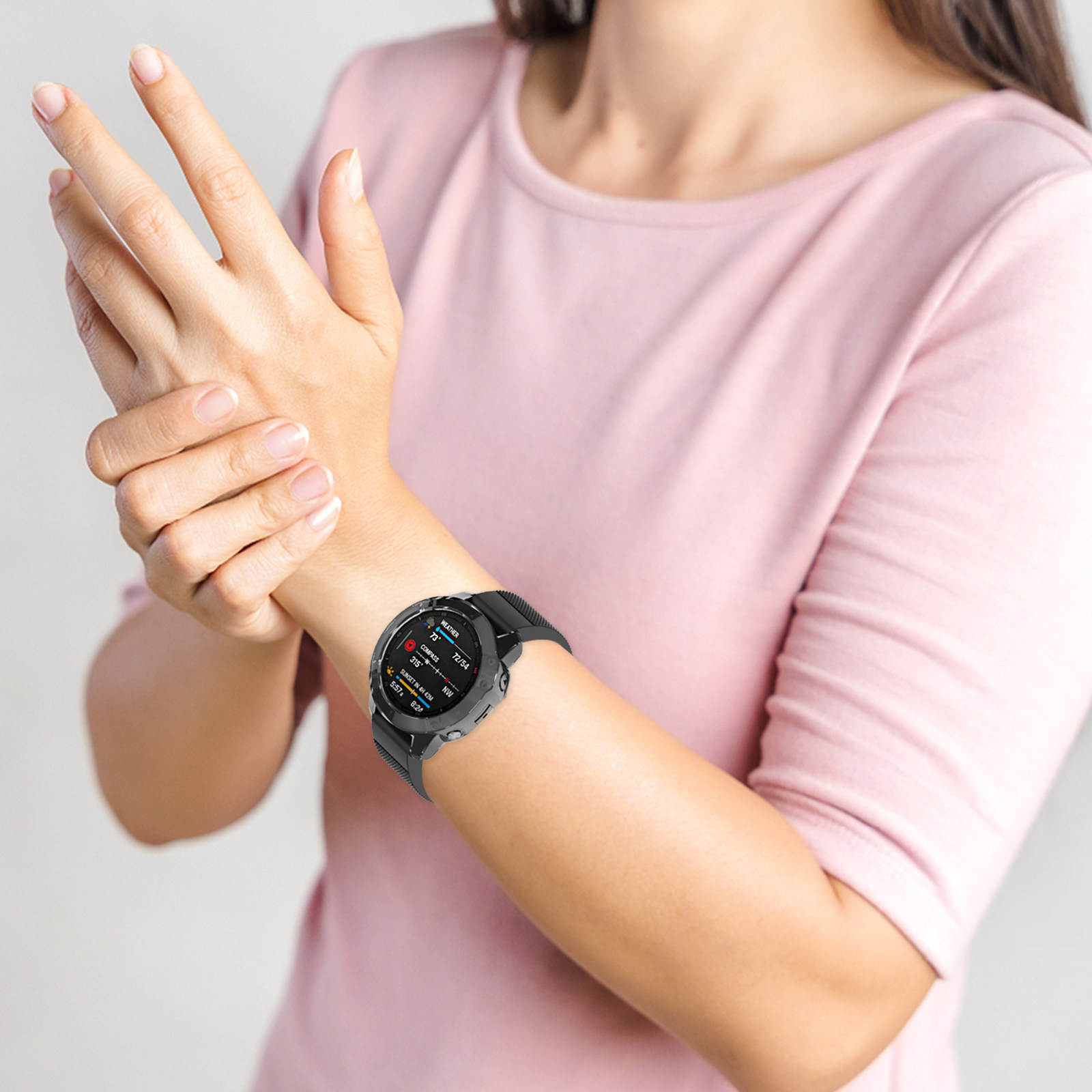 Smartwatch Case - 6X 6x Pro用時計保護ケース TPUカバー 耐傷性 スマートウォッチ