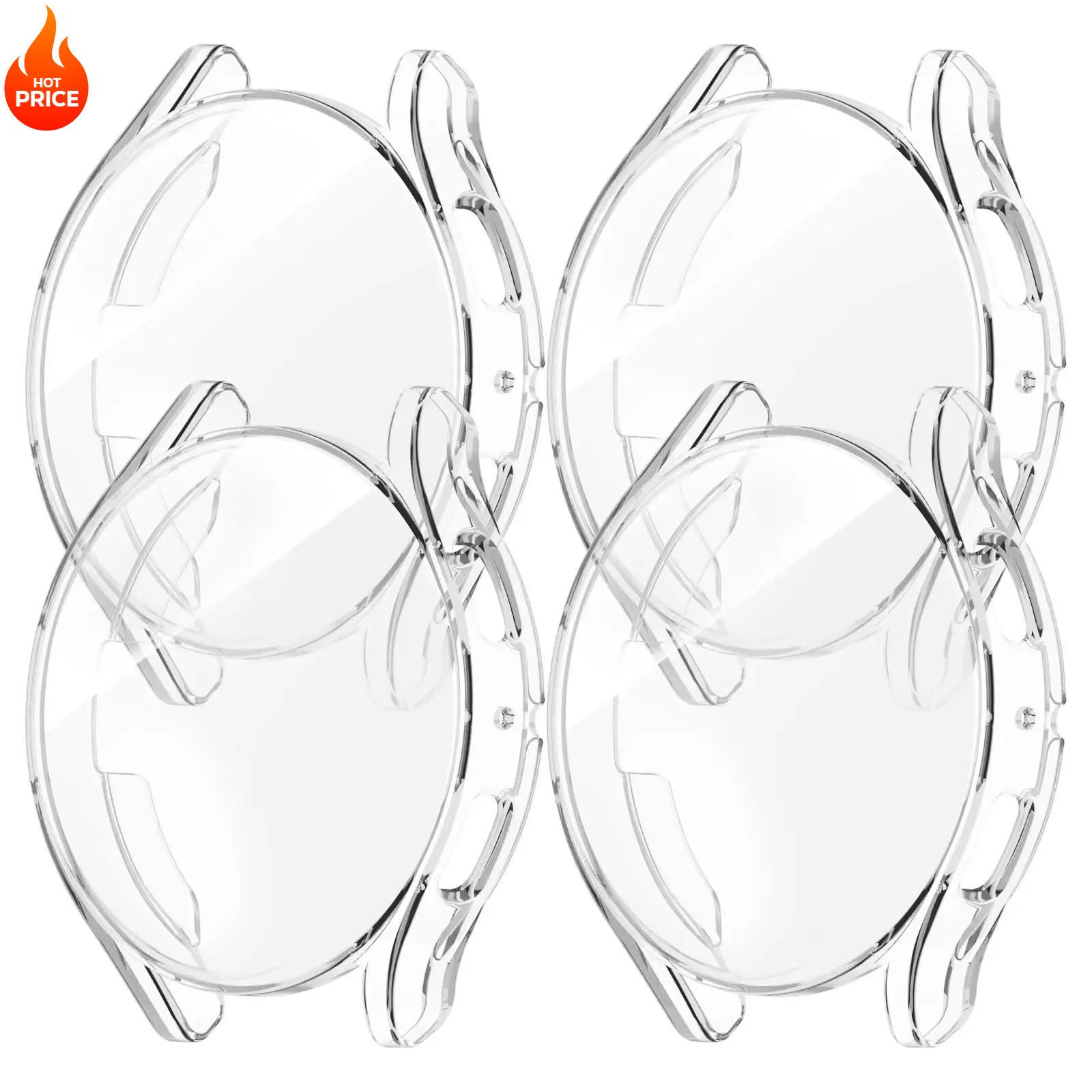 Accessories For Galaxy Watch 5 - 1-4 個のケースサムスンギャラクシーウォッチ 4 5 6 7