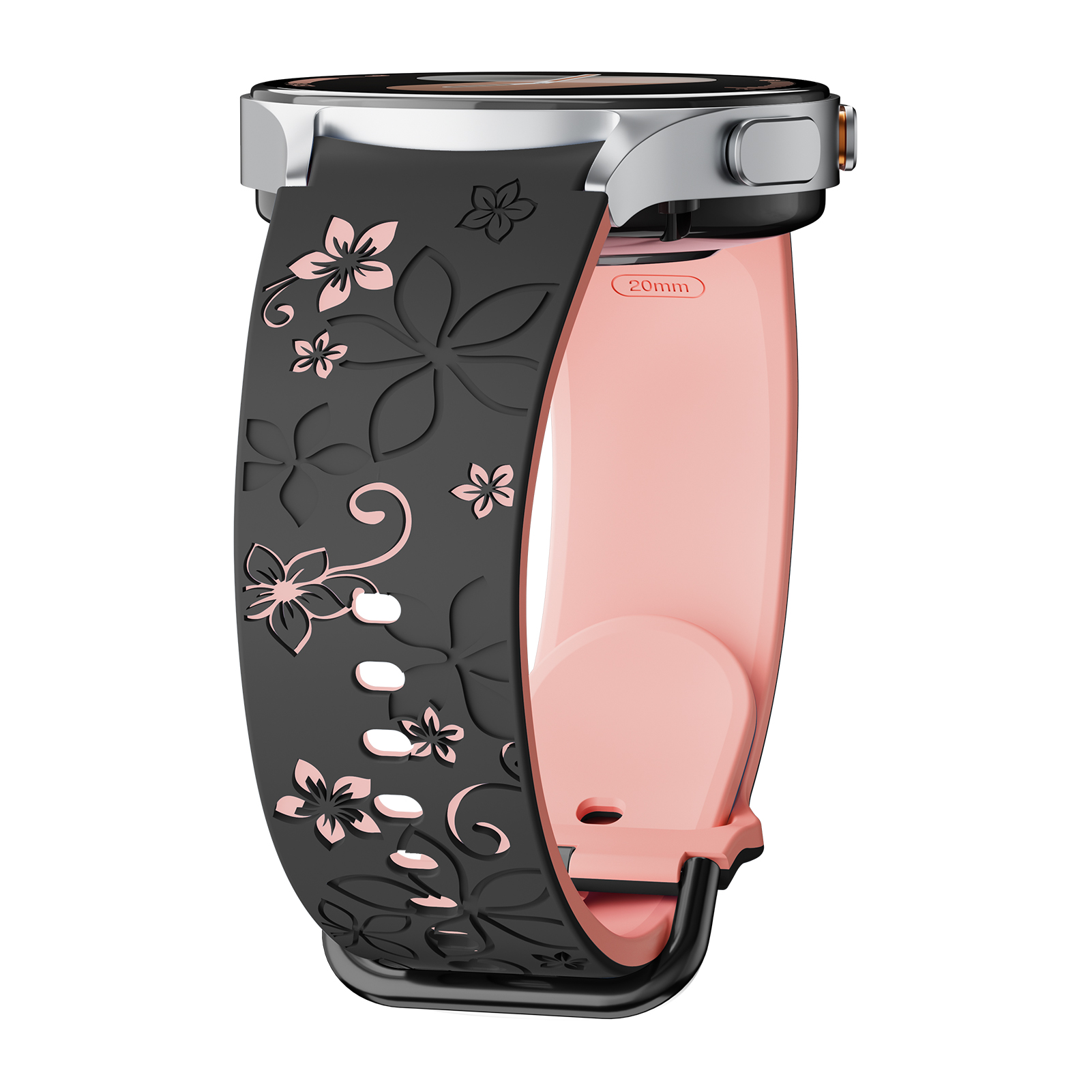 Samsung Smartwatch Ultra Accessories - 刻印シリコンバンド Samsung Galaxy Watch 7 ストラップ
