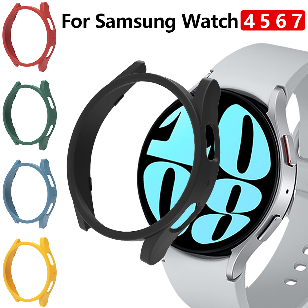 Accessories For Galaxy Watch 5 - サムスンギャラクシーウォッチ 4/5/6/7 40/44/45/47 ミリメートルマットカバー保護中空バンパーシェル時計 6 クラシック