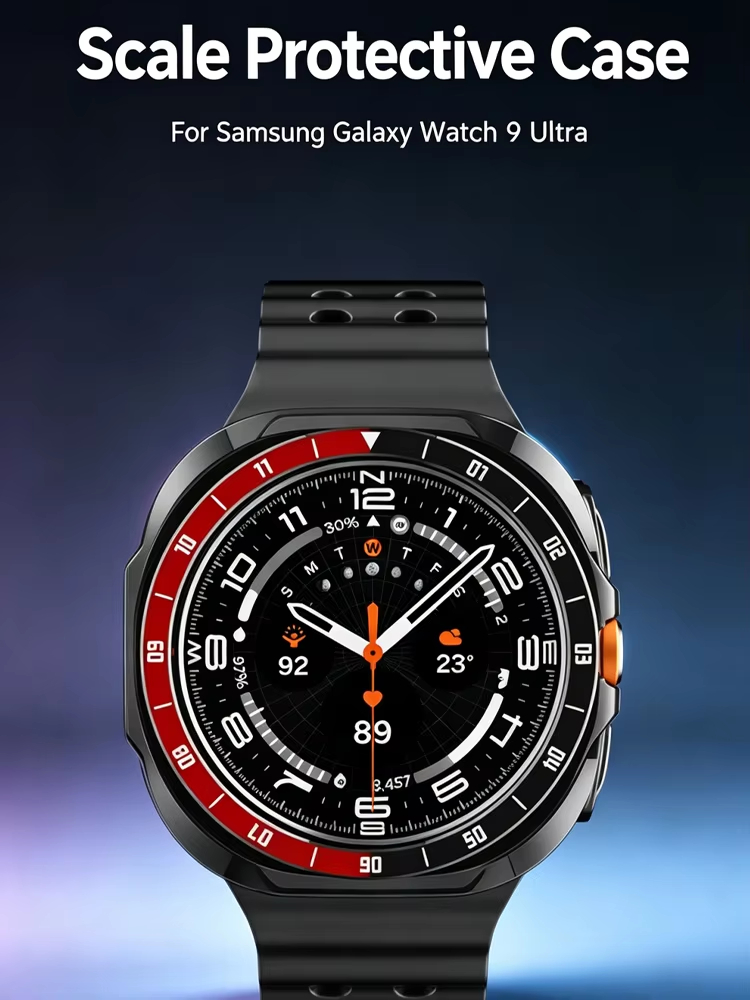 スケールベゼル + ケース Samsung Galaxy W - Samsung Smartwatch Ultra Accessories のレビューと価格