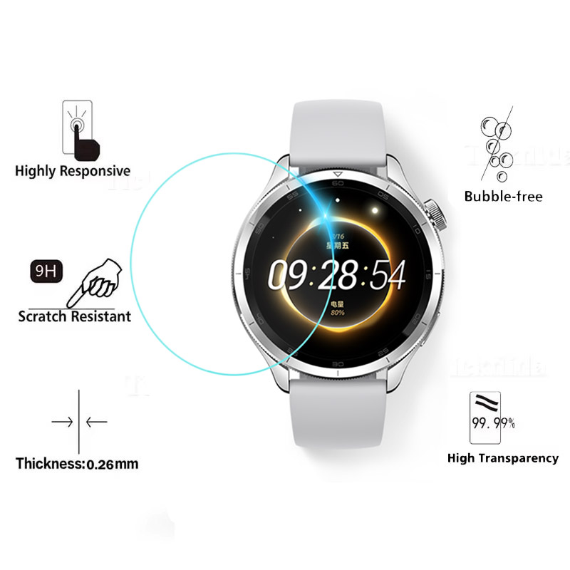 強化ガラス Xiaomi Mi Watch S4 スマートウ - Xiaomi Smartwatch S3 Accessories のレビューと価格