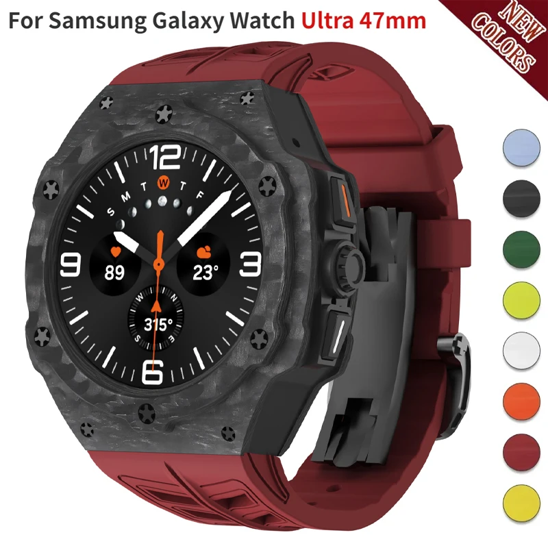 サムスンギャラクシーウォッチ用の改良キット,ウルトラカーボン - Samsung Smartwatch Ultra Accessories のレビューと価格
