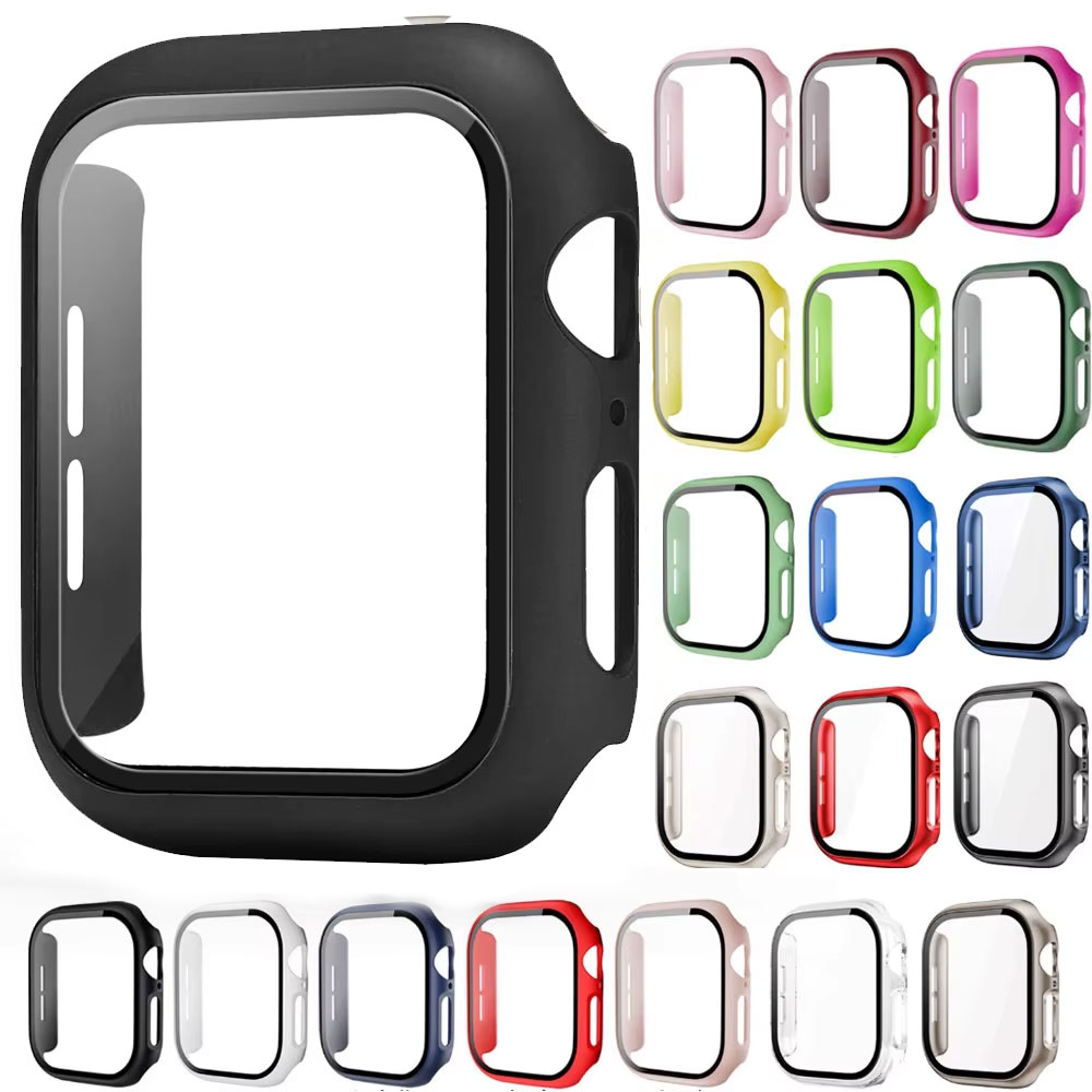 強化ガラススクリーンプロテクターケースカバー Apple W - Smartwatch Case のレビューと価格