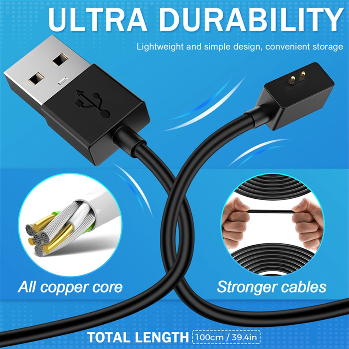 Watch 2 Lite スマートウォッチ用急速充電ケーブル - Watch Charger Cable のレビューと価格