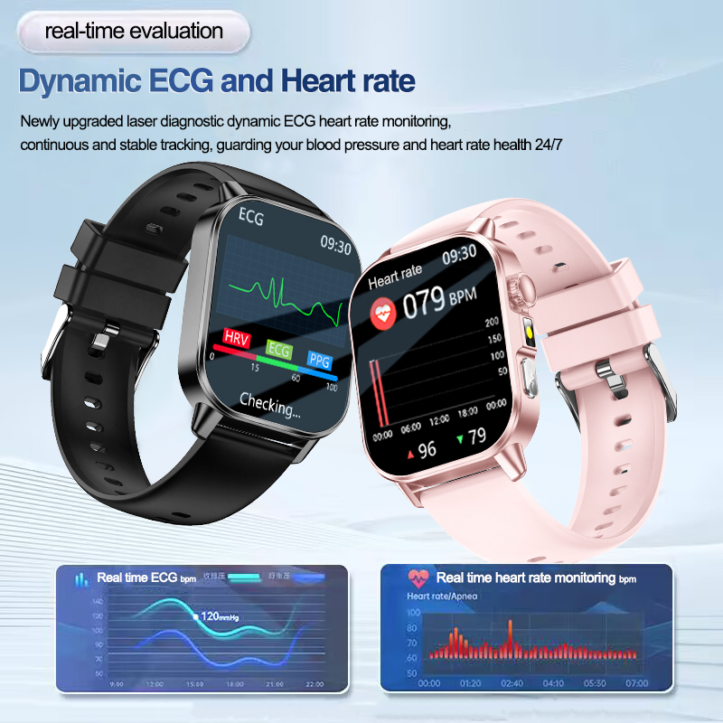 新型メンズ感情診断スマートウォッチ ECG+HRV 血液脂質 - Smartwatch Nexus のレビューと価格