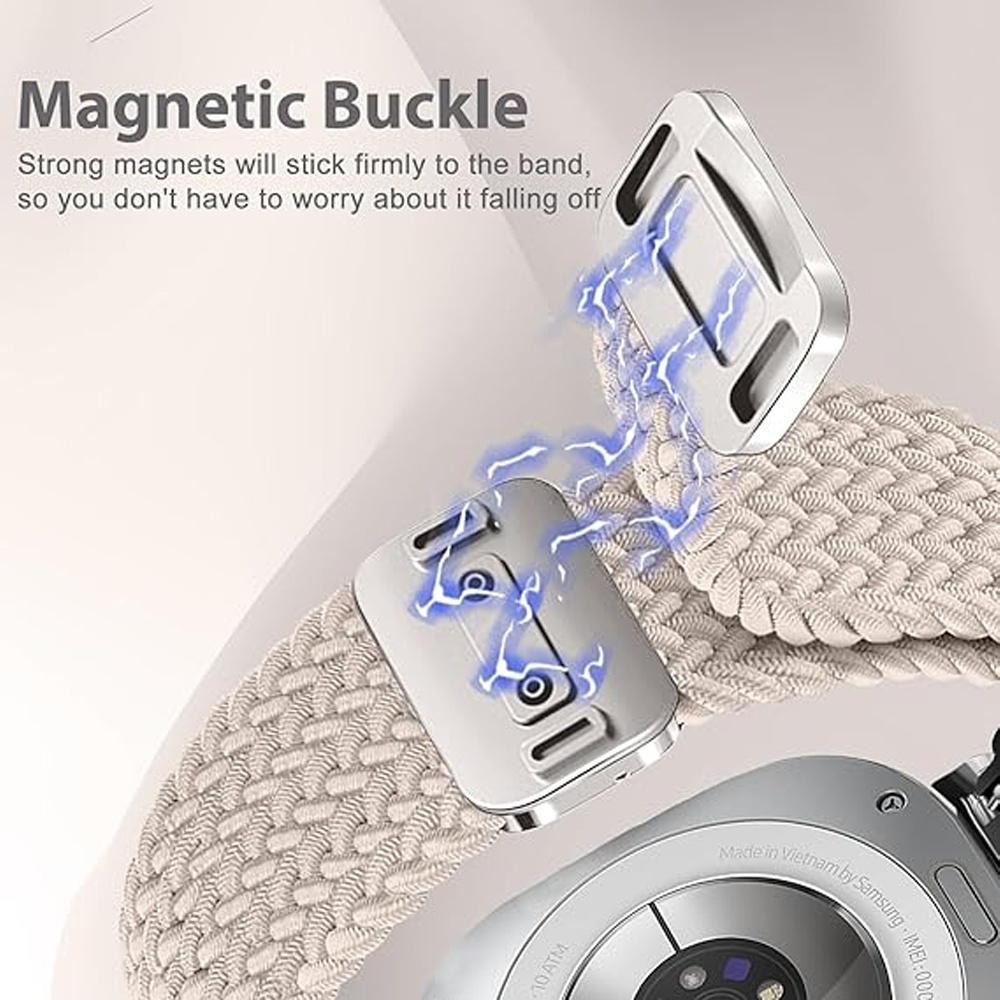 ナイロン製編み込みループストラップ Samsung Gala - Samsung Smartwatch Ultra Accessories のレビューと価格