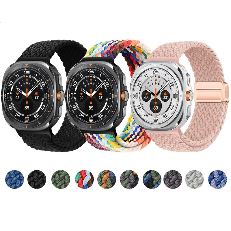 ナイロン製編み込みループストラップ Samsung Gala - Samsung Smartwatch Ultra Accessories のレビューと価格