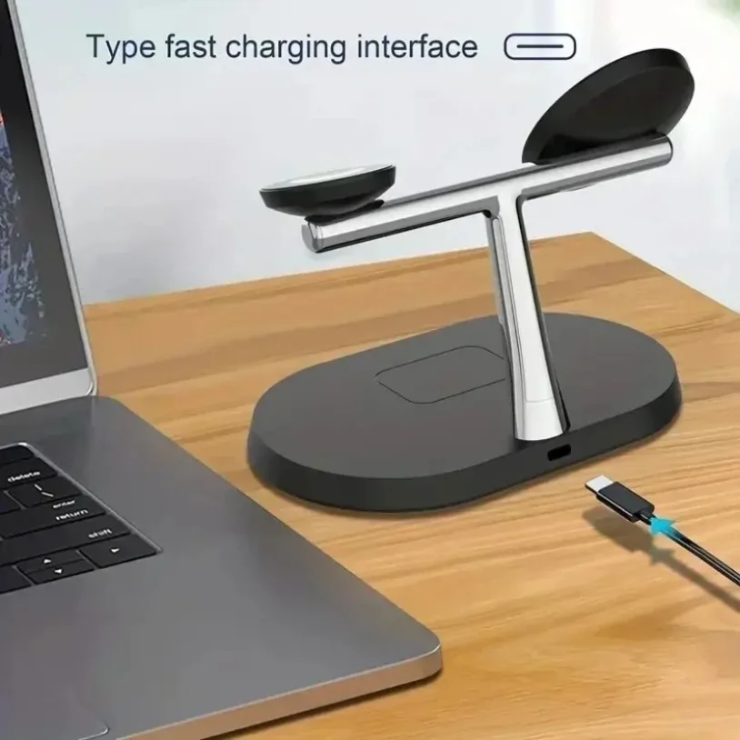 3 in 1 Opansten マグネット式ワイヤレス充電ス - Watch Charger Cable のレビューと価格