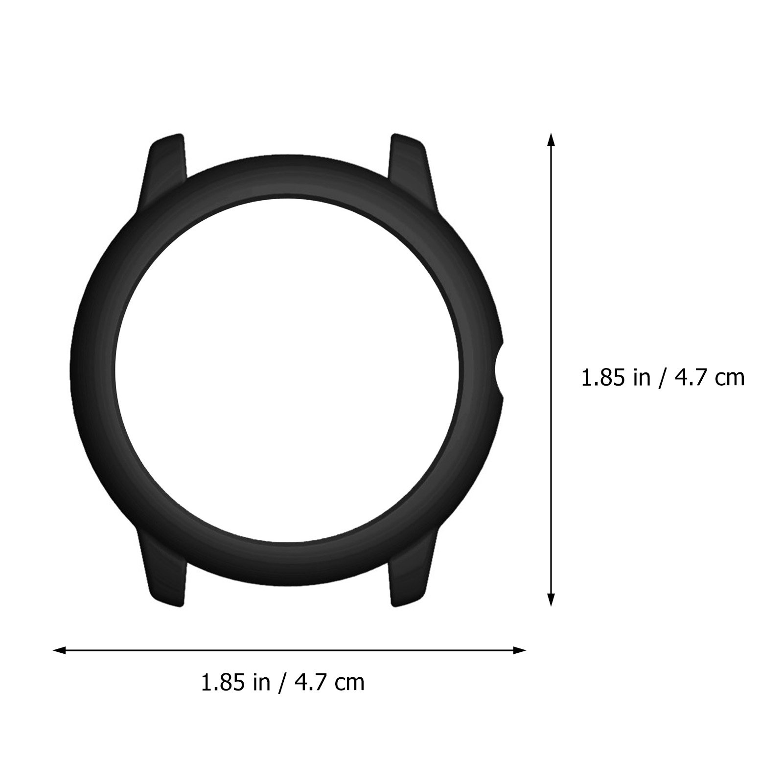 1個入りメタルカラー時計シェルケース 軽量保護フレームカバー - Smartwatch Case のレビューと価格