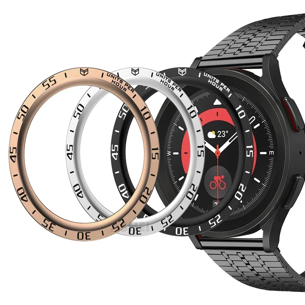 サムスンギャラクシーウォッチ用メタルベゼル6、クラシック、4 - Accessories For Galaxy Watch 5 のレビューと価格