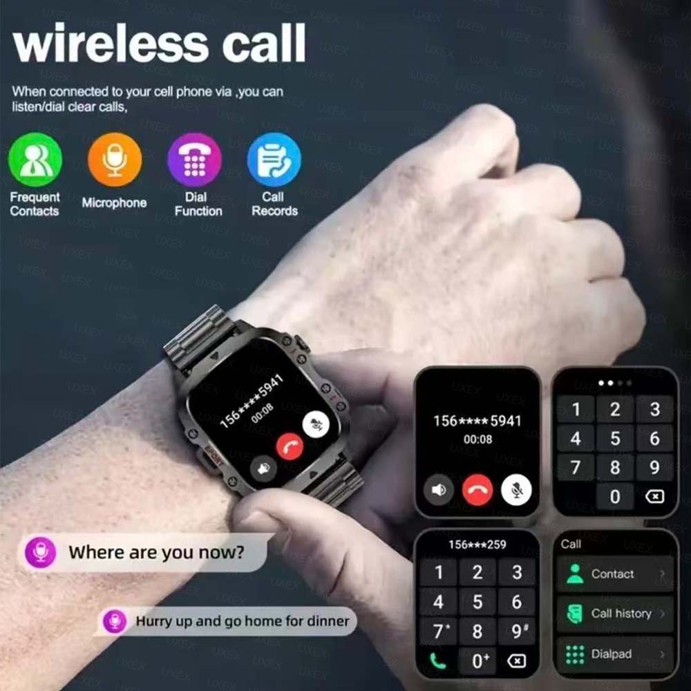 2026年新型スマートウォッチ LEDライト ワイヤレス通話 - Smartwatch Custom のレビューと価格