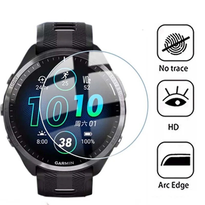スマートウォッチアクセサリー強化ガラスフィルムスマートウォッ - Smartwatch Watch Accessories のレビューと価格