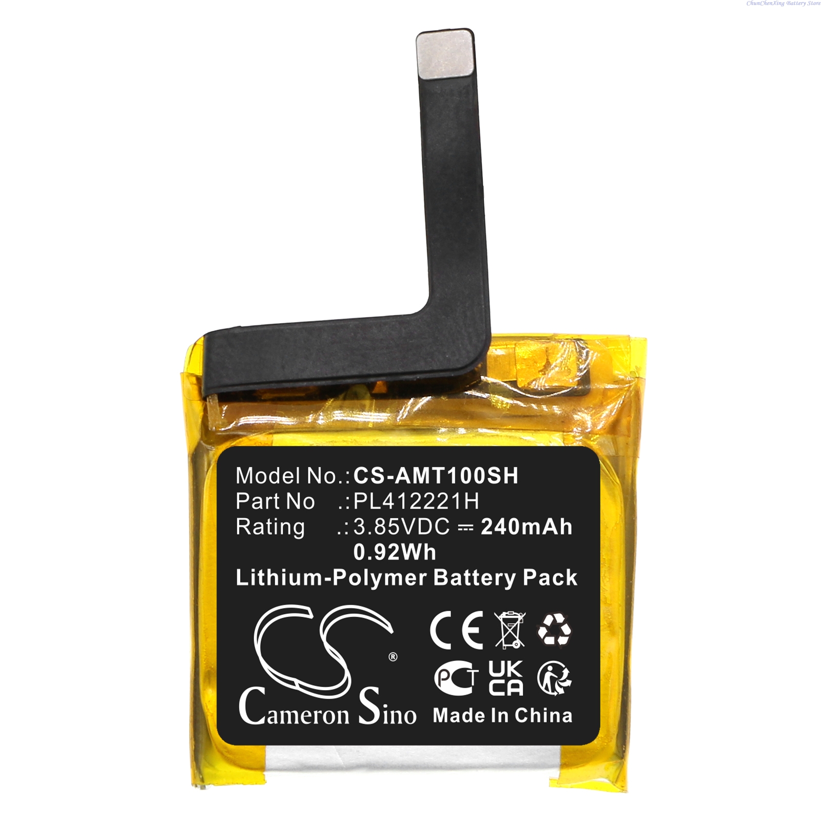 Cameron Sino 3.85V 240mAh交換用スマ - Smartwatch A1914 のレビューと価格