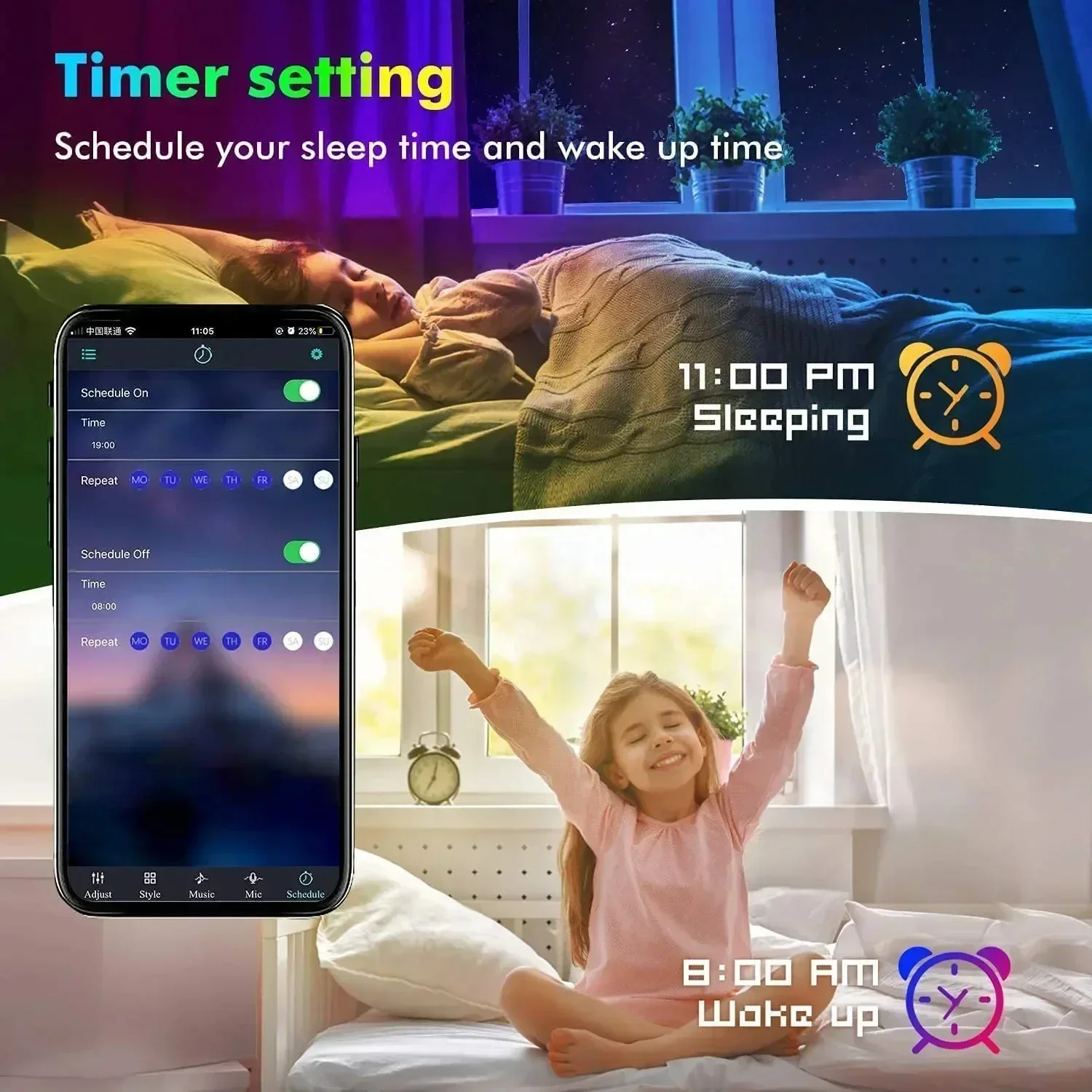 スマートRGB LEDゲーミングライトストリップ USBクリ - Smart Accessories のレビューと価格
