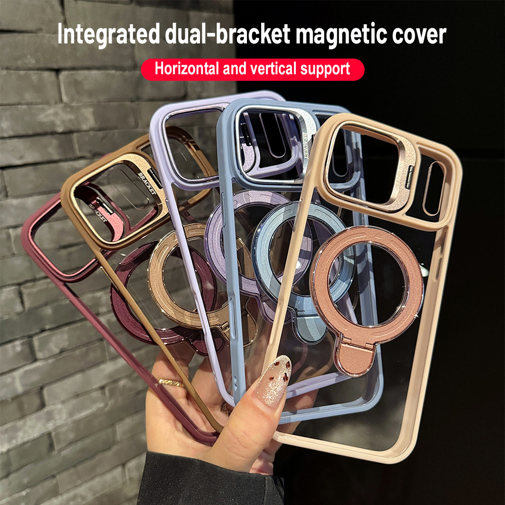 MagSafe対応 磁気ホルダー付きスマホケース iPhon - Magnetic Charging Stand のレビューと価格