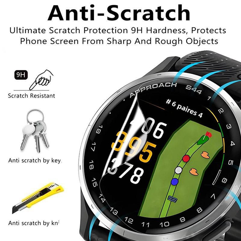 スクリーンプロテクターガーミンアプローチ S50 時計カバー - Watch Face Protector のレビューと価格
