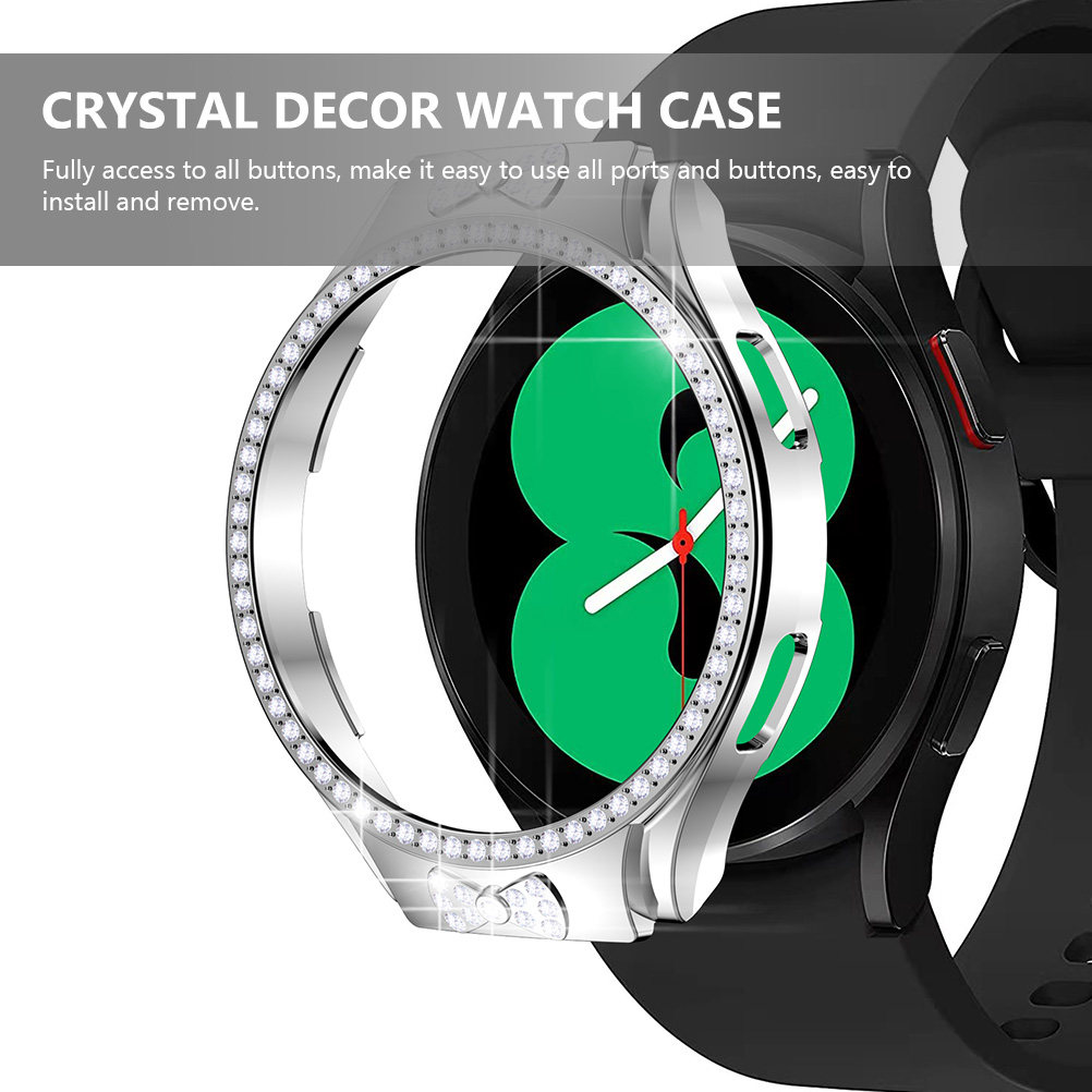 時計ケース シャイニーグリッター PC保護カバー 簡単着脱  - Smartwatch Case のレビューと価格