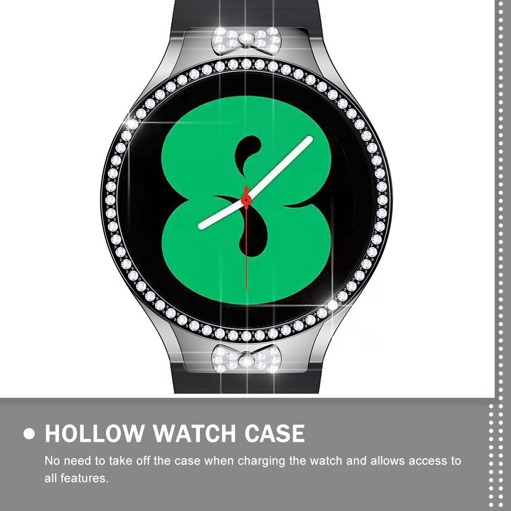 時計ケース シャイニーグリッター PC保護カバー 簡単着脱  - Smartwatch Case のレビューと価格