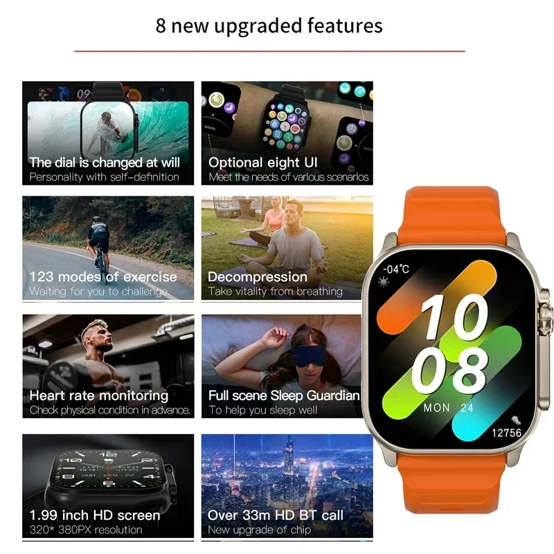 Lenovo T900 Ultra 3 スマートウォッチ U - Smartwatch Nexus のレビューと価格