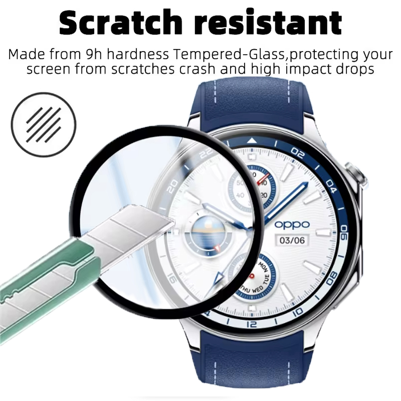 スクリーンプロテクター OPPO Watch X アンチスク - Smartwatch Watch Accessories のレビューと価格