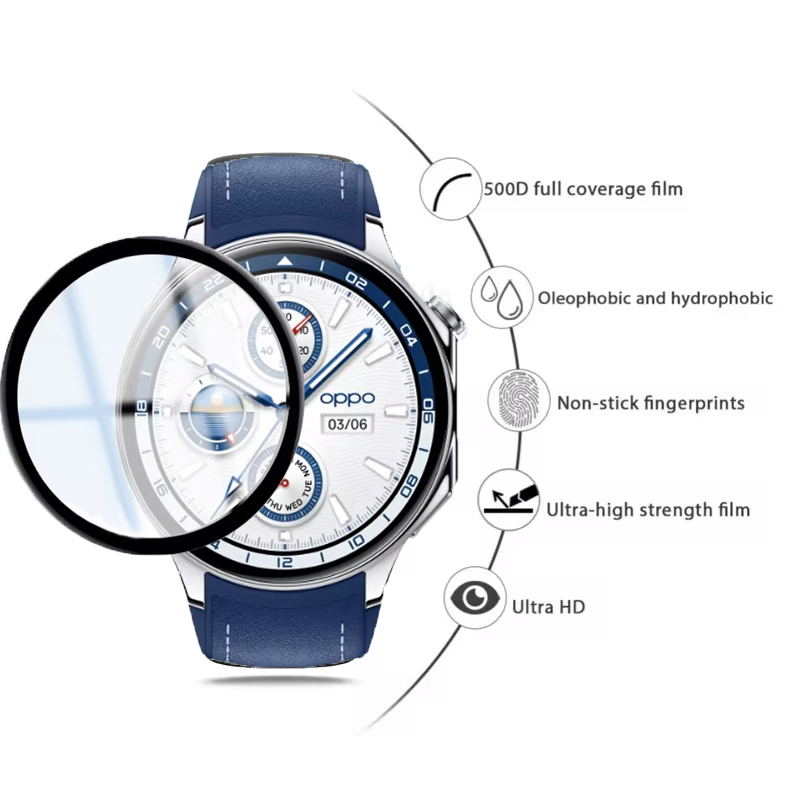スクリーンプロテクター OPPO Watch X アンチスク - Smartwatch Watch Accessories のレビューと価格