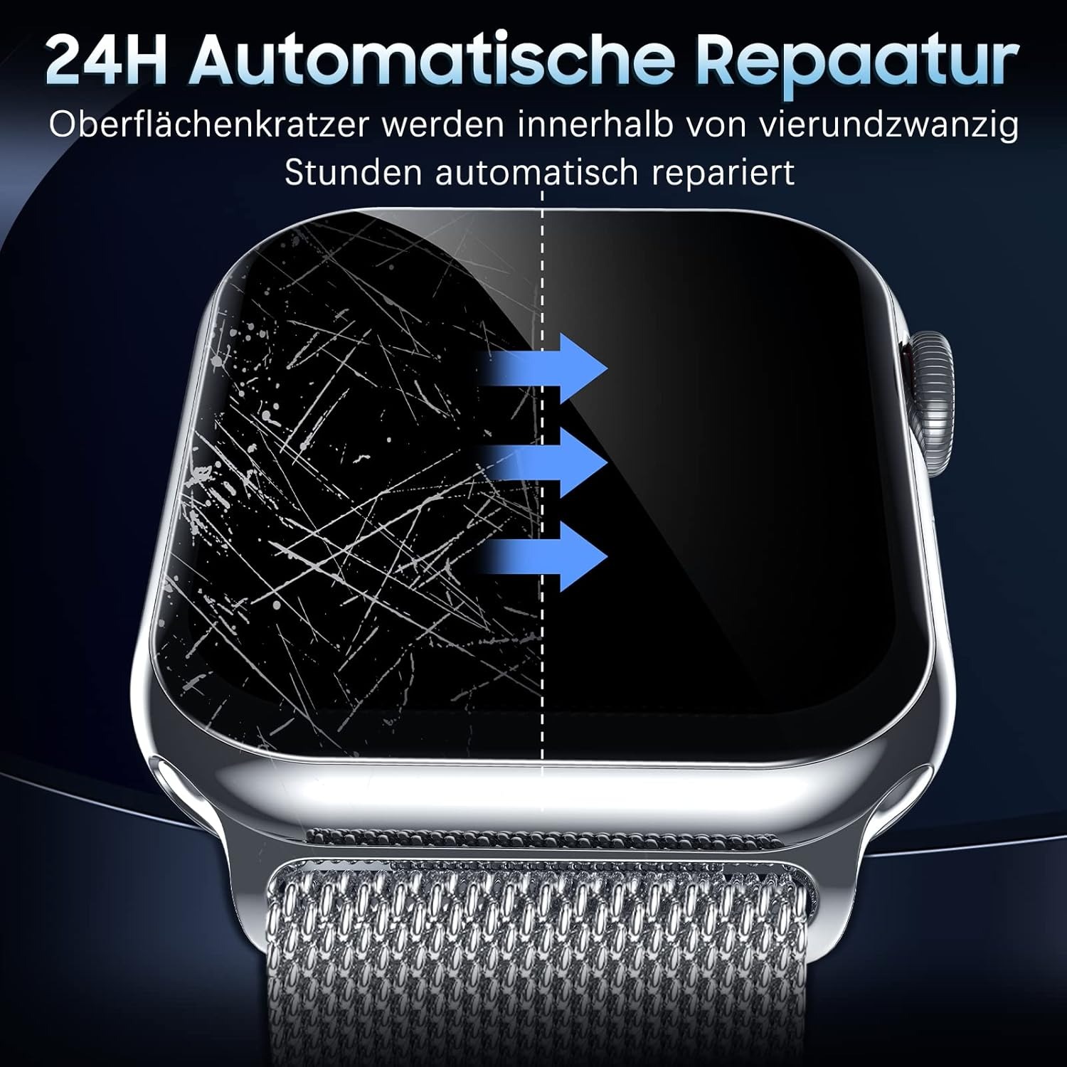 5 個のハイドロゲルフィルム Apple Watch 5 6 - Watch Case Bumper のレビューと価格