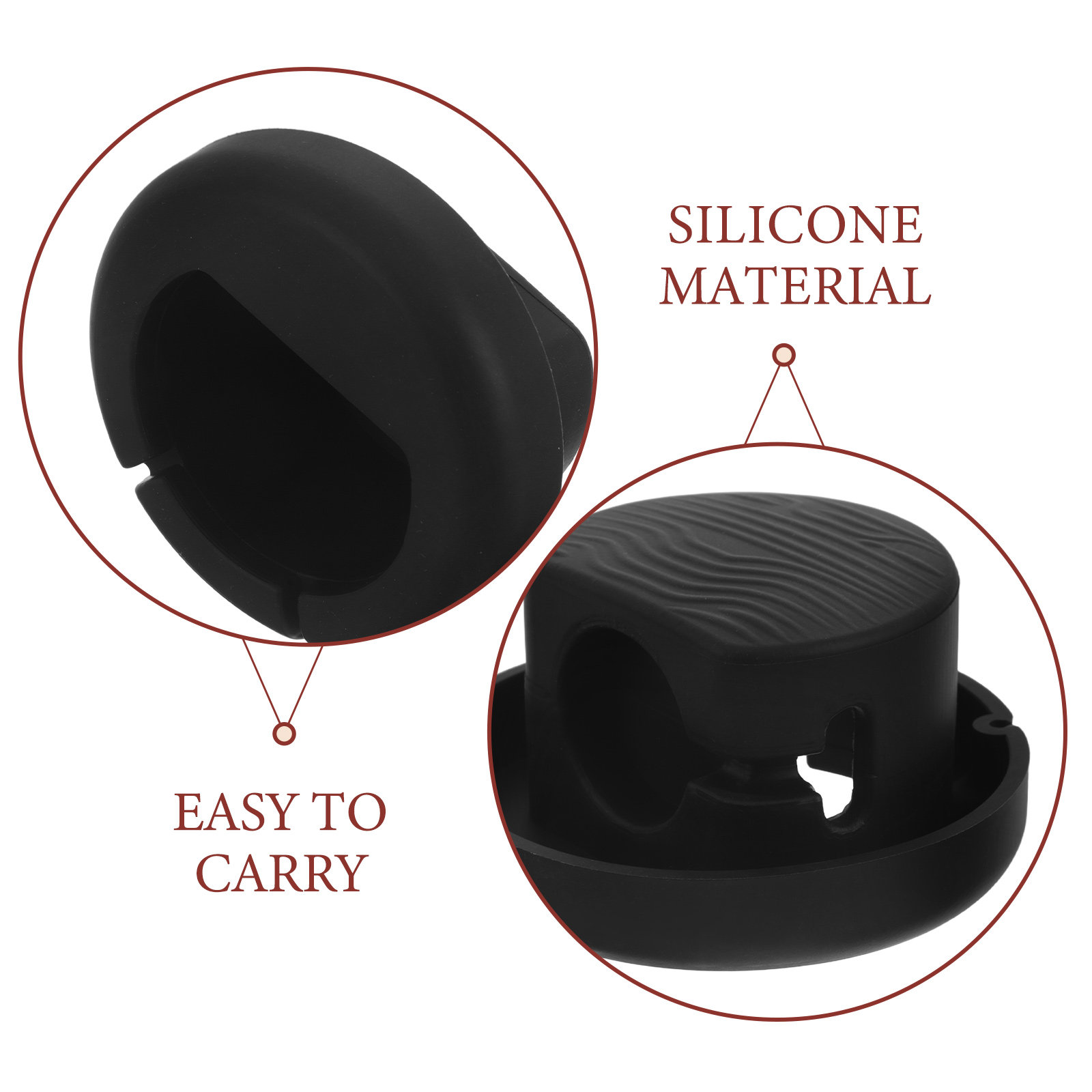 ポータブルシリコンベーススマートウォッチオーガナイザーインサ - Smartwatch Case のレビューと価格