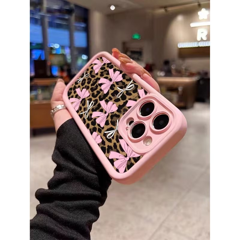 レオパード柄リボン付きスマホケース iPhone 18 17 - Apple Iphone 15 Pro Max のレビューと価格