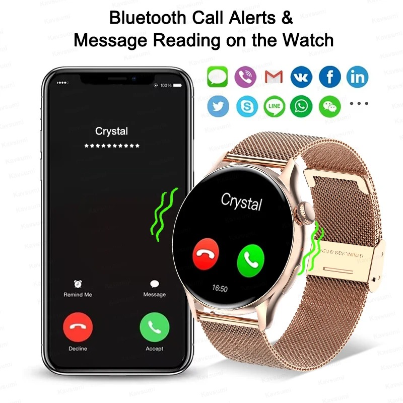 2026年新型スマートウォッチ 女性向け カスタム文字盤 N - Smartwatch Custom のレビューと価格