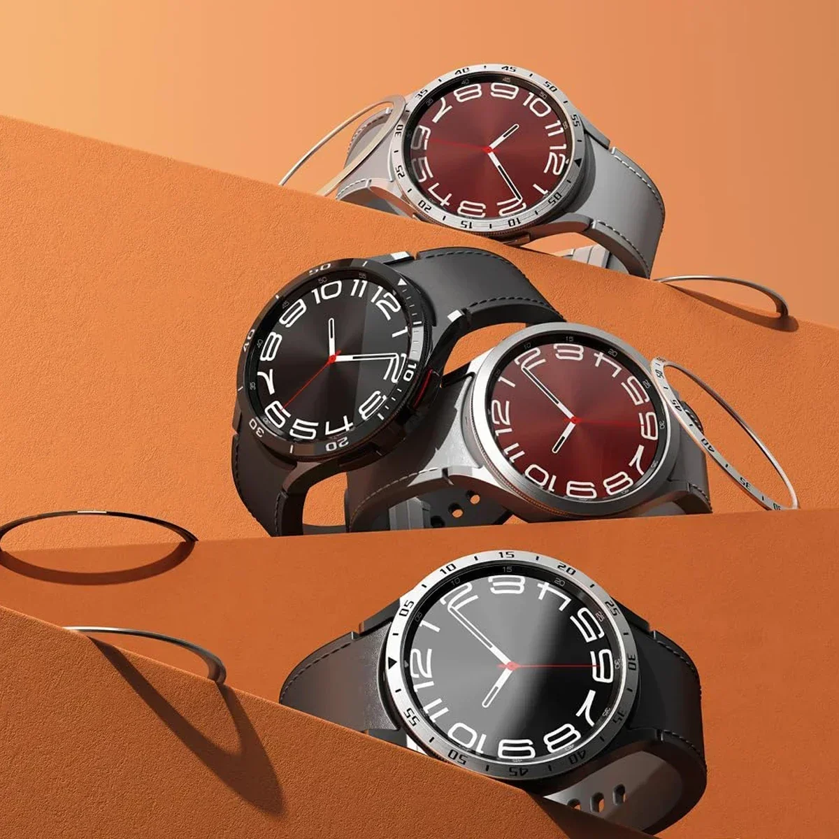 サムスンギャラクシーウォッチ用メタルベゼル6、クラシック、4 - Accessories For Galaxy Watch 5 のレビューと価格