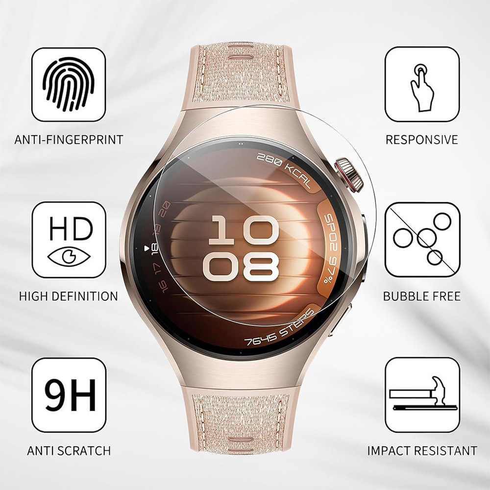 Huawei 社腕時計 5 42/46 ミリメートル時計ソフ - Watch Face Protector のレビューと価格